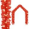  Christmas Garland with LED Lights 20 m Red Colour red Size 20 m Quantity in Package 1 Number of LEDs 