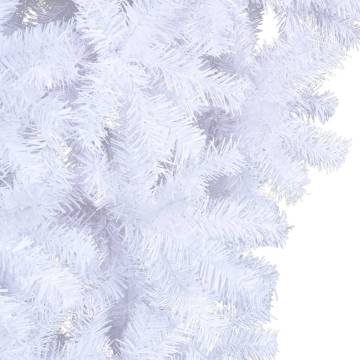 Upside-down Artificial Christmas Tree – White 240 cm | Hipo Market