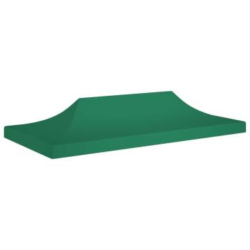 Party Tent Roof 6x3 m Green | Durable & UV Resistant