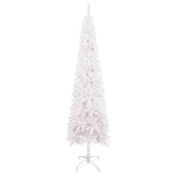 Slim White Christmas Tree 120 cm - Perfect Holiday Centerpiece