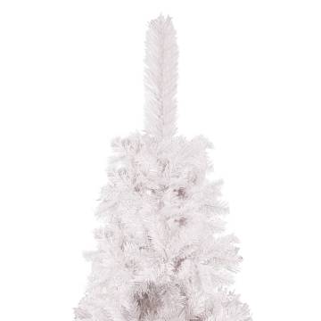 Slim White Christmas Tree 120 cm - Perfect Holiday Centerpiece