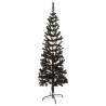 Slim Christmas Tree Black 150 cm - Perfect Holiday Centerpiece