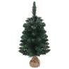 Artificial Pre-lit Christmas Tree 90 cm - Festive Green Decor