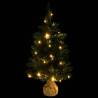 Artificial Pre-lit Christmas Tree 90 cm - Festive Green Decor