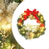  Christmas Wreath with 15 LEDs Green 30 cm Size 30 cm Quantity in Package 1 Number of LEDs 