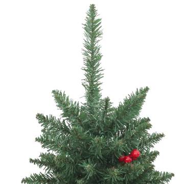 Artificial Christmas Trees 2 pcs with 100 LEDs - 120 cm Green