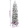 Artificial Pre-lit Christmas Tree with 60 LEDs - 120 cm