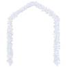 White Christmas Garlands 4 pcs - 270 cm PVC Decor