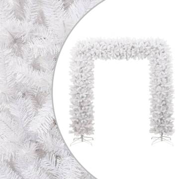 Christmas Tree Arch White 240 cm - Perfect Holiday Ambiance