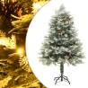  Pre-lit Christmas Tree with Pine Cones Green 120 cm PVC&PE Size 120 x 65 cm Quantity in Package 1 Number of Branch Tips Number of LEDs 