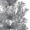 Slim Artificial Half Christmas Tree 240 cm - Silver