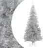  Artificial Christmas Tree with Stand Silver 240 cm PET Colour silver Size 240 x 120 cm Quantity in Package 1 Number of Branch Tips 