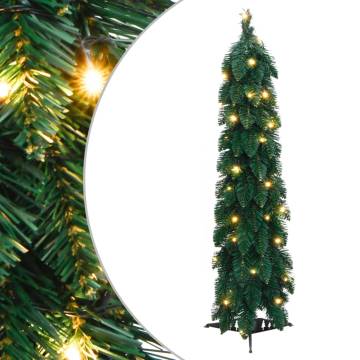 Artificial Pre-lit Christmas Tree with 45 LEDs - 90 cm