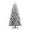 Flocked Snow Artificial Christmas Tree 120 cm | Hipomarket UK