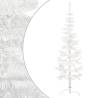  Slim Artificial Half Christmas Tree with Stand White 120 cm Colour white Size 120 cm Quantity in Package 1 Number of Branch Tips 