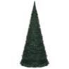 Pop-up String Artificial Pre-lit Christmas Tree 210 cm - Green