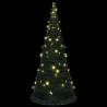 Pop-up String Artificial Pre-lit Christmas Tree 210 cm - Green