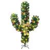 Christmas Cactus with Stand and LED - 150 cm PVC Decor