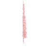 Slim Artificial Pink Half Christmas Tree - 210 cm | HipoMarket