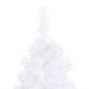 180 cm Corner Artificial Christmas Tree - White PVC