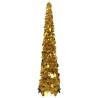  Pop-up Artificial Christmas Tree Gold 120 cm PET Colour gold Size 120 x 25 cm Quantity in Package 1 Number of Branch Tips 