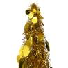 Pop-up Gold Artificial Christmas Tree 120 cm - HipoMarket