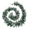 Christmas Garland with LED Lights - 2.7m Green Decoration