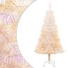  Artificial Christmas Tree with Iridescent Tips White 150 cm PVC Colour white Size 150 x 80 cm Quantity in Package 1 Number of Branch Tips 