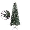 210 cm Artificial Christmas Tree with Stand - Green PVC