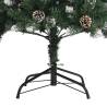 210 cm Artificial Christmas Tree with Stand - Green PVC