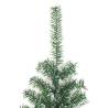 Flocked Snow Green Artificial Christmas Tree - 120 cm | HIPO Market