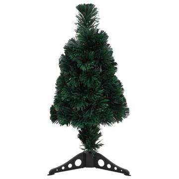 Artificial Slim Christmas Tree 64 cm with Fibre Optic Lighting