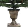 Artificial Christmas Trees Set with Wreath, Garland & LEDs