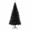 Black Artificial Christmas Tree 180 cm - PVC Stand Included