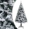  Artificial Christmas Tree with Flocked Snow Green 150 cm PVC Size 150 x 95 cm Quantity in Package 1 Number of Branch Tips Number of LEDs 