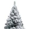 Flocked Snow Green Artificial Christmas Tree 150 cm - Hipomarket