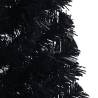 Artificial Half Christmas Tree Black 150 cm | HipoMarket UK