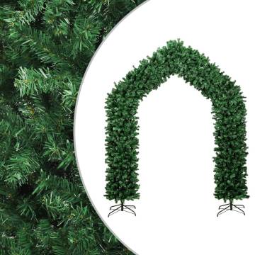 Christmas Tree Arch Green 270 cm for Festive Decor