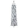 Pre-lit Artificial Christmas Tree with Flocked Snow - 60 cm