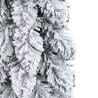 Pre-lit Artificial Christmas Tree with Flocked Snow - 60 cm