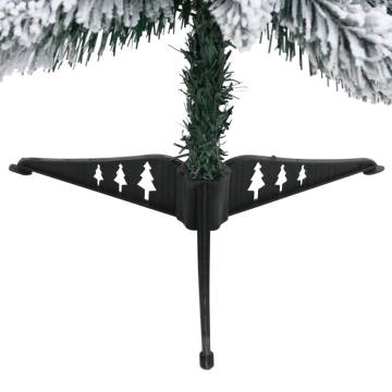 Pre-lit Artificial Christmas Tree with Flocked Snow - 60 cm