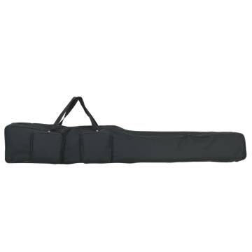 Fishing Rod Bag Black 150 cm - Durable Oxford Fabric