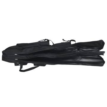 Fishing Rod Bag Black 150 cm - Durable Oxford Fabric