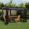  Gazebo with Mesh Walls Anthracite 3x3 m Steel Colour anthracite Size 3 x 3 m Quantity in Package 1 Model with mesh 