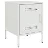 Stylish White Bedside Cabinets - Set of 2 (36x39x50.5 cm)