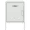 Stylish White Bedside Cabinets - Set of 2 (36x39x50.5 cm)