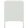 Stylish White Bedside Cabinets - Set of 2 (36x39x50.5 cm)