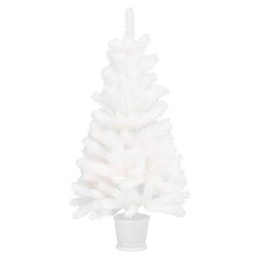 Lifelike White Artificial Christmas Tree 90 cm | Hipo Market