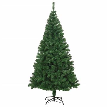 210 cm Artificial Christmas Tree with Thick Branches - Green