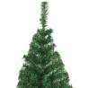 210 cm Artificial Christmas Tree with Thick Branches - Green